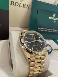 Daydate Oro-Nero President 40mm 228238