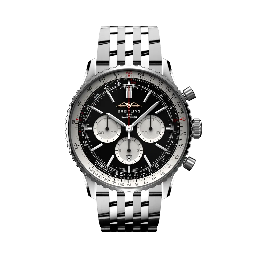 Breitling Navitimer B01 Chronograph 46 Nero/Acciaio
