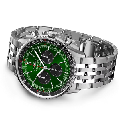 Breitling Navitimer B01 Chronograph 46 Verde/Acciaio