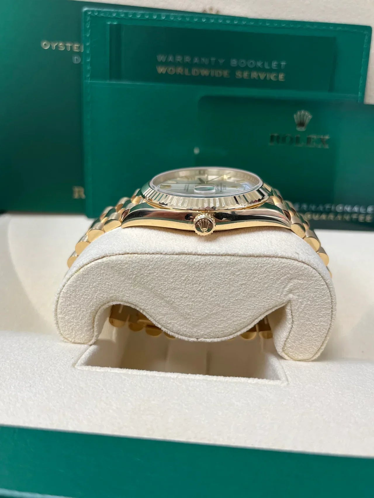 Daydate Madreperla-Oro 228236 40 mm